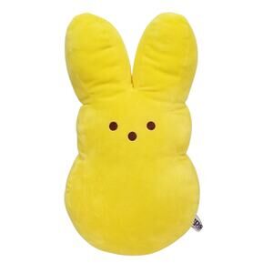 Peeps Yellow 15 in. Tall Plush Easter Bunny